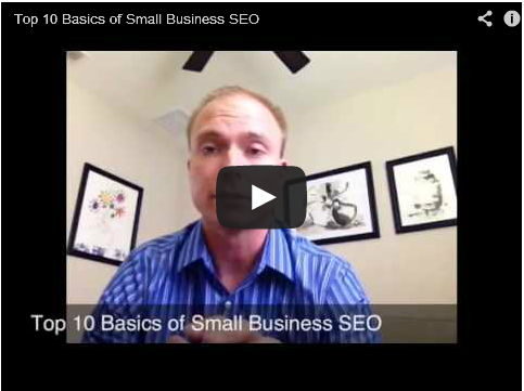 Top 10 Tips for Small Business SEO – Video Launched!